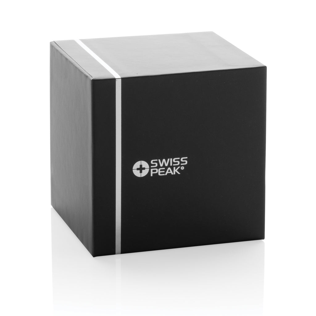 Swiss Peak RCS gerecycled aluminium 3W bass speaker