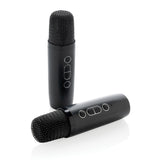 Singvibe RCS gerecycled plastic karaokeset met 2 microfoons