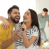 Singvibe RCS gerecycled plastic karaokeset met 2 microfoons