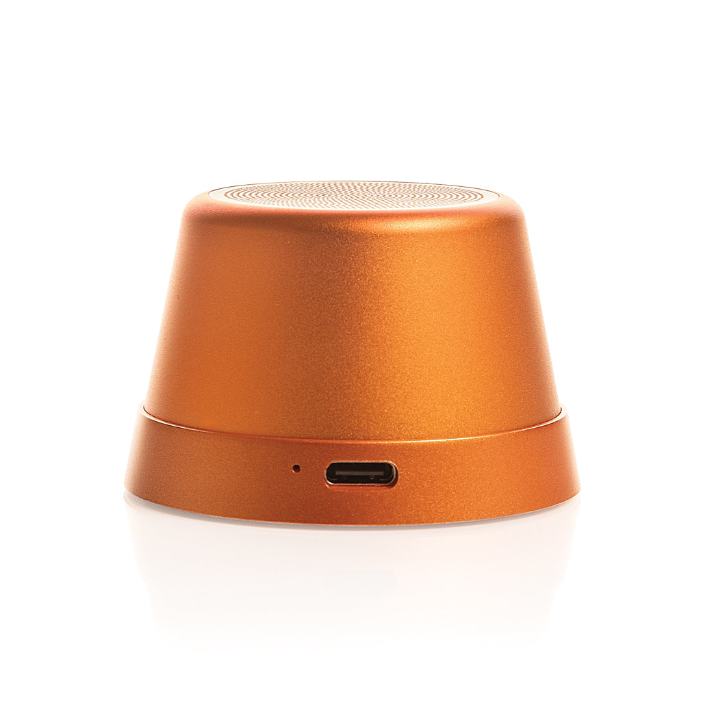 Nivio RCS gerecycled aluminum magnetische 5W Speaker
