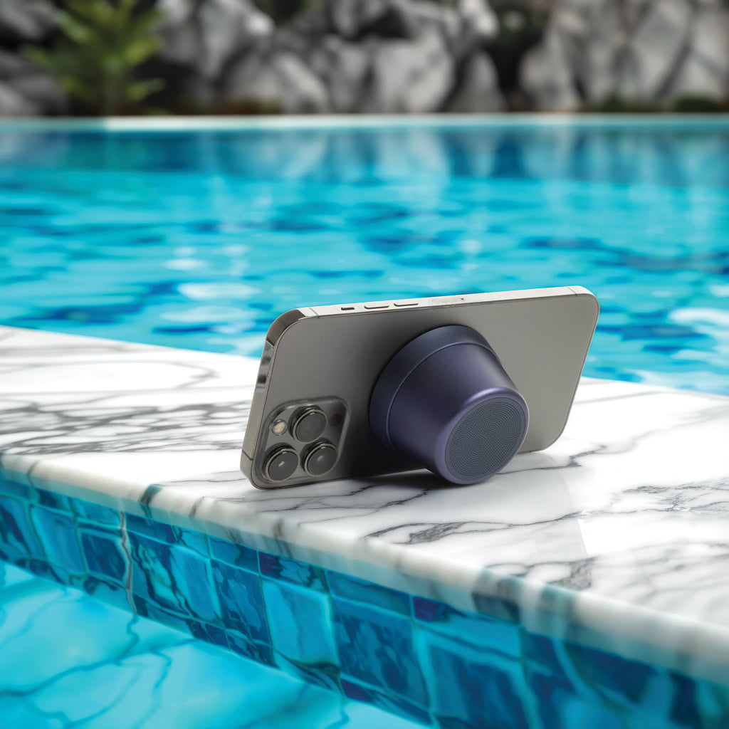 Nivio RCS gerecycled aluminum magnetische 5W Speaker