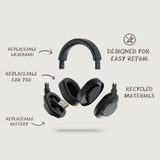 Irvine RCS gerecycled en repareerbare ANC hoofdtelefoon