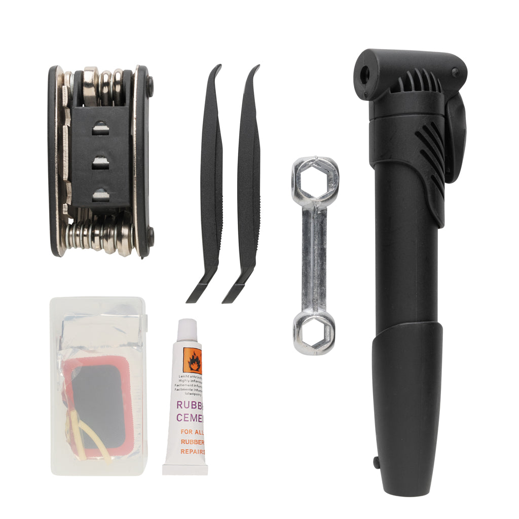 Fietsreparatieset set 17 delig