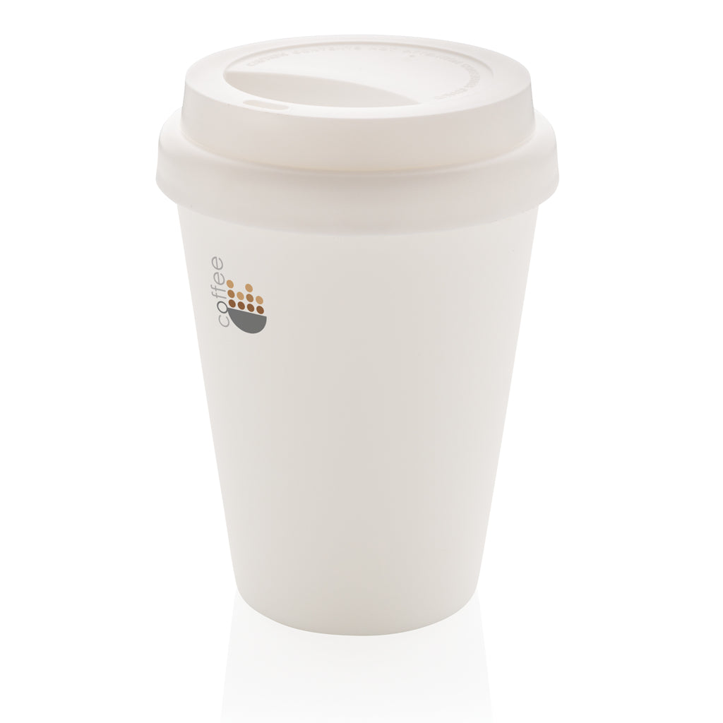 Herbruikbare dubbelwandige koffiebeker 300ml