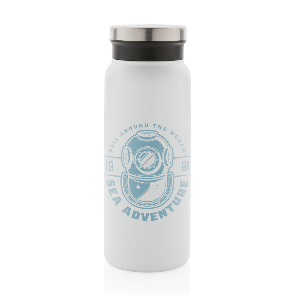RCS gerecycled roestvrijstalen vacuümfles 600ML