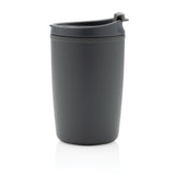 GRS gerecycled PP beker met klapdeksel