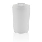 GRS gerecycled PP beker met klapdeksel