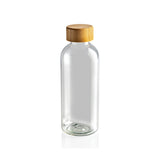 GRS recycled PET fles met bamboe dop