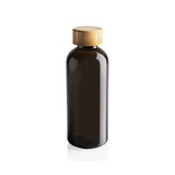 GRS recycled PET fles met bamboe dop