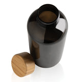 GRS recycled PET fles met bamboe dop