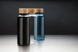 GRS recycled PET fles met bamboe dop