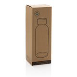 GRS recycled PET fles met bamboe dop
