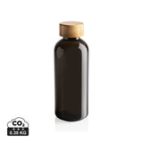 GRS recycled PET fles met bamboe dop