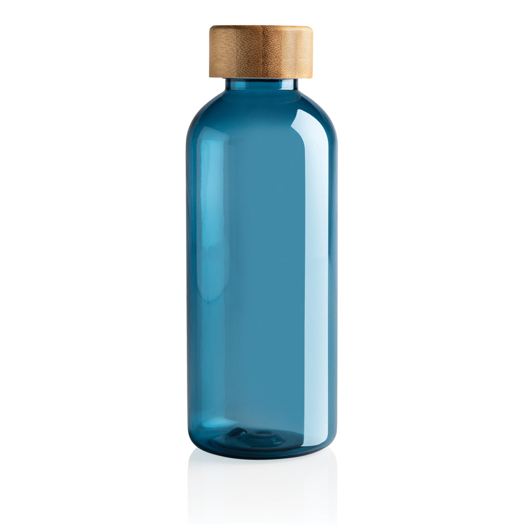 GRS recycled PET fles met bamboe dop