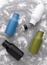 RCS gerecycled roestvrijstalen compacte fles