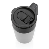 GRS recycled PP en roestvrijstalen mok met handvat