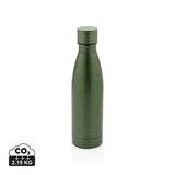 RCS gerecycled roestvrijstalen unikleur vacuümfles