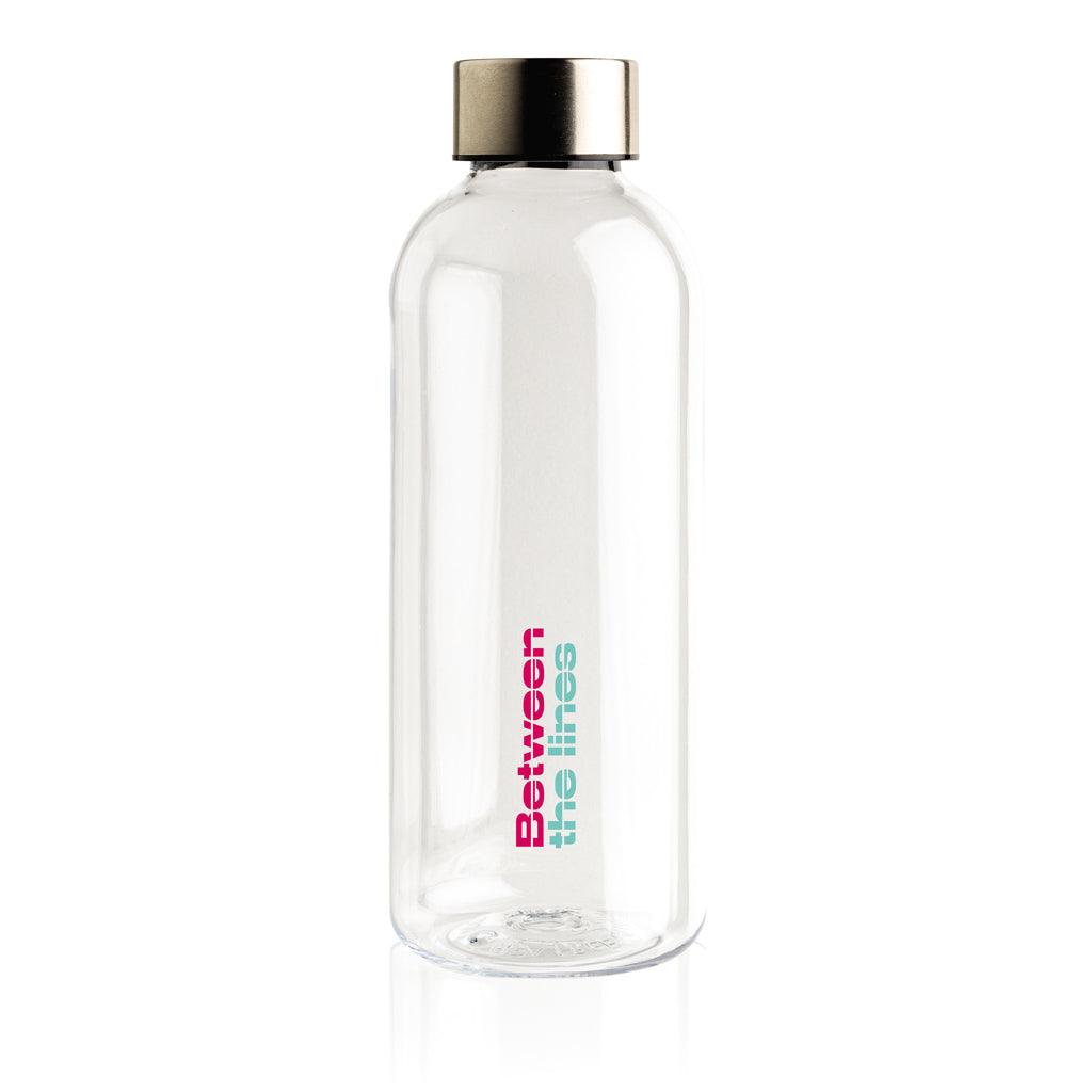 Lekvrije waterfles met metallic dop
