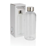 Lekvrije waterfles met metallic dop