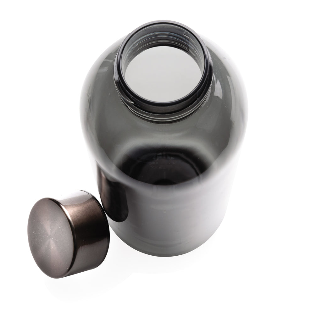 Lekvrije waterfles met metallic dop