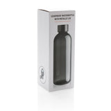 Lekvrije waterfles met metallic dop