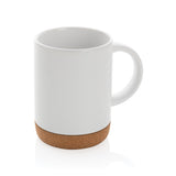 Keramische mok met kurken bodem 280 ml