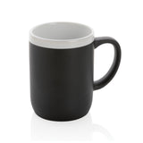 Keramische mok met witte rand 300 ml.