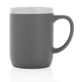 Keramische mok met witte rand 300 ml.