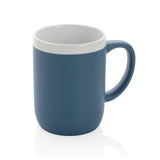 Keramische mok met witte rand 300 ml.