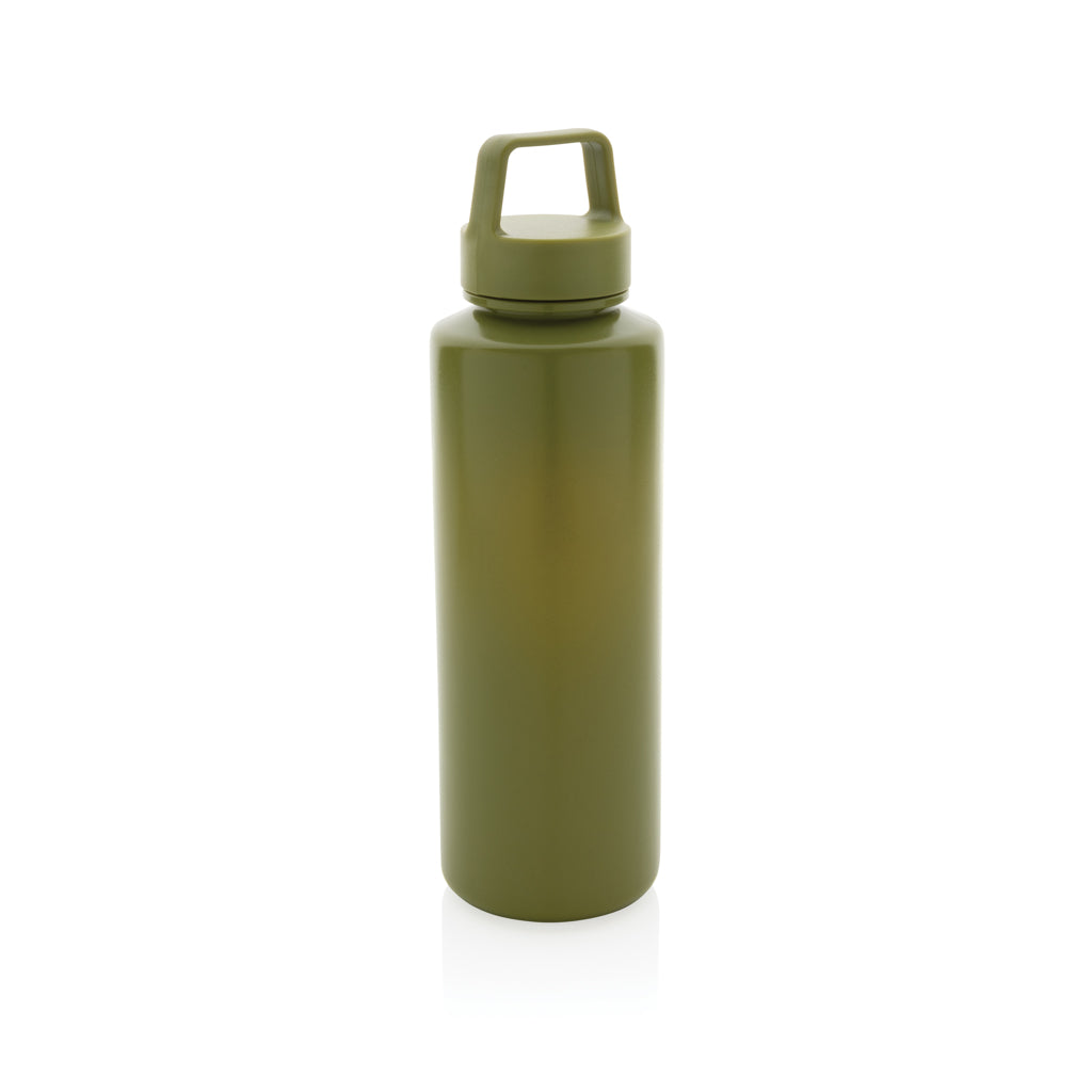 RCS gecertificeerd recycled PP waterfles met handvat