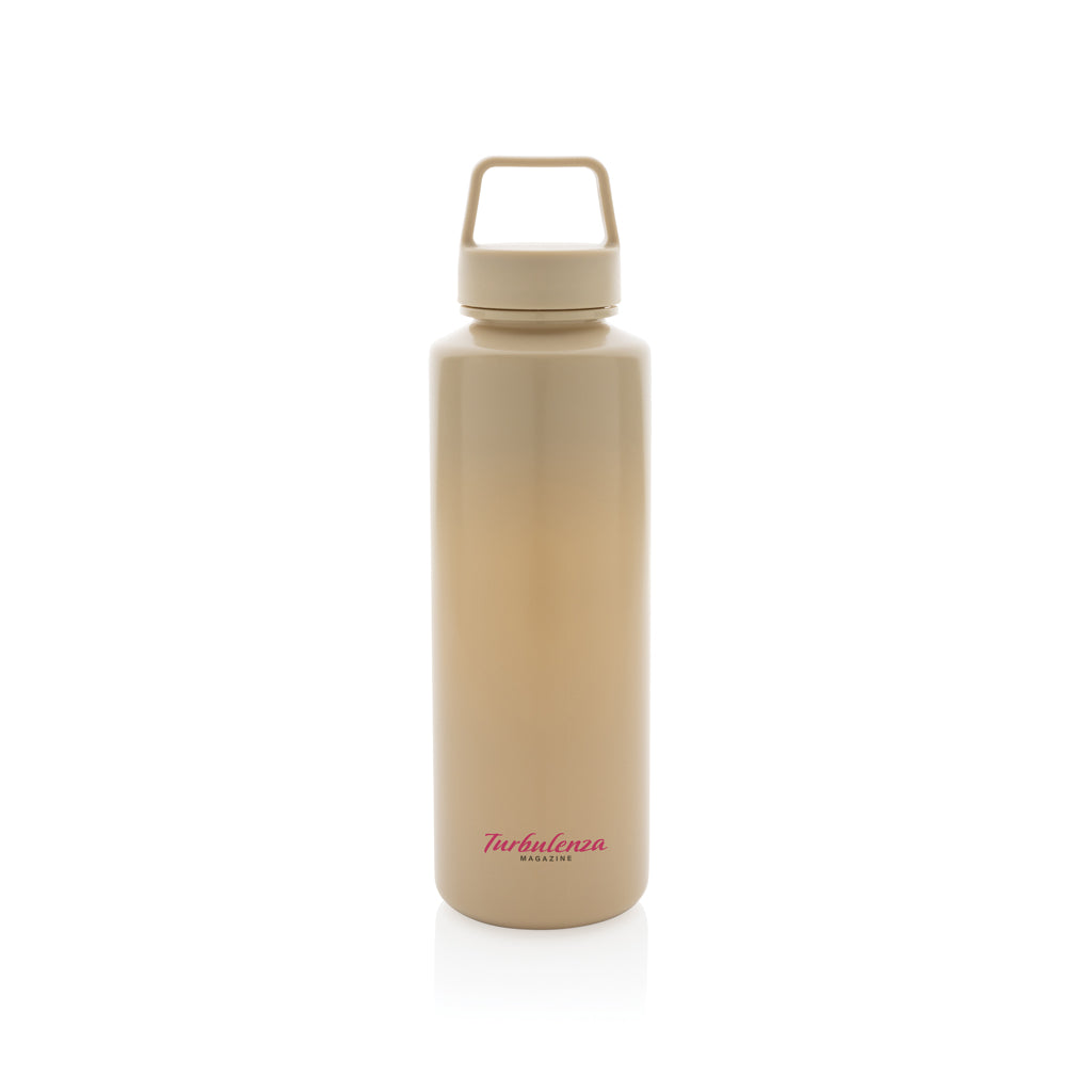 RCS gecertificeerd recycled PP waterfles met handvat