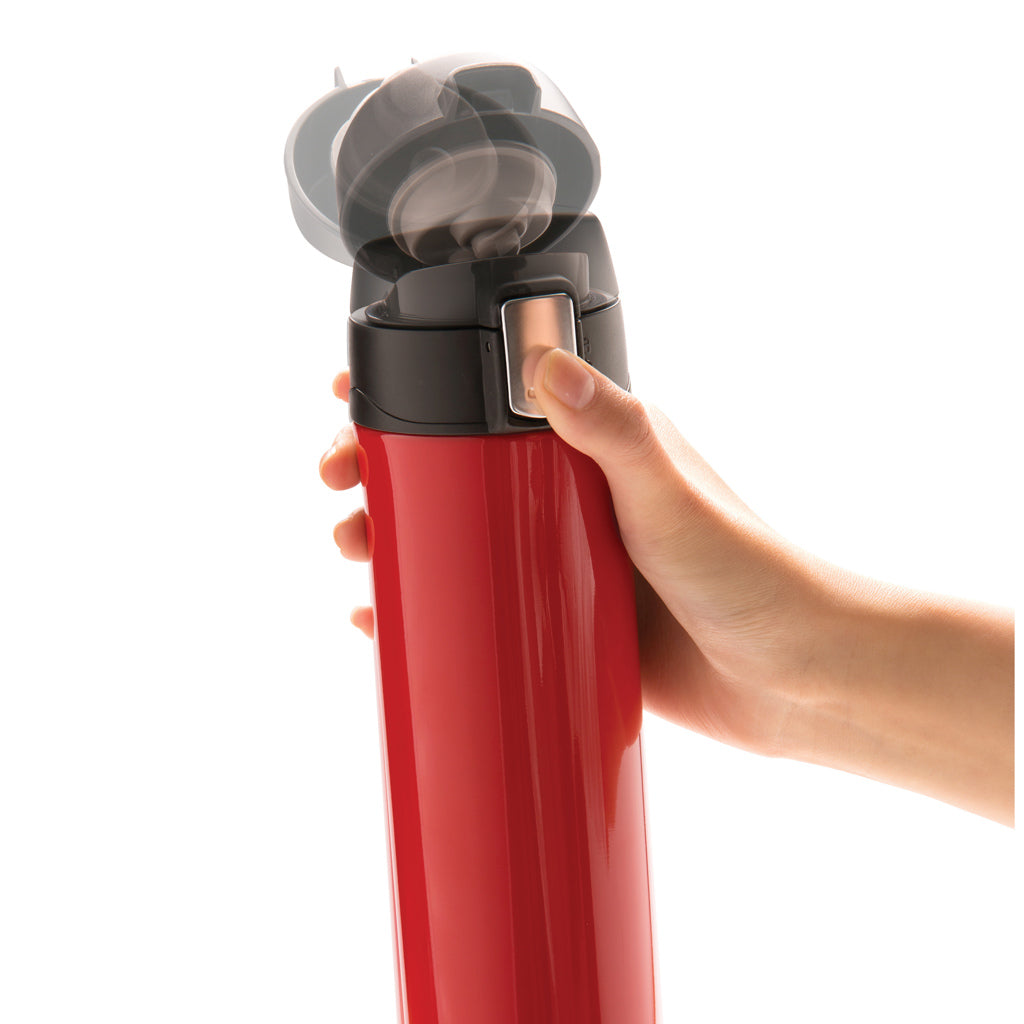 RCS gerecycled roestvrijstalen easy lock thermosfles
