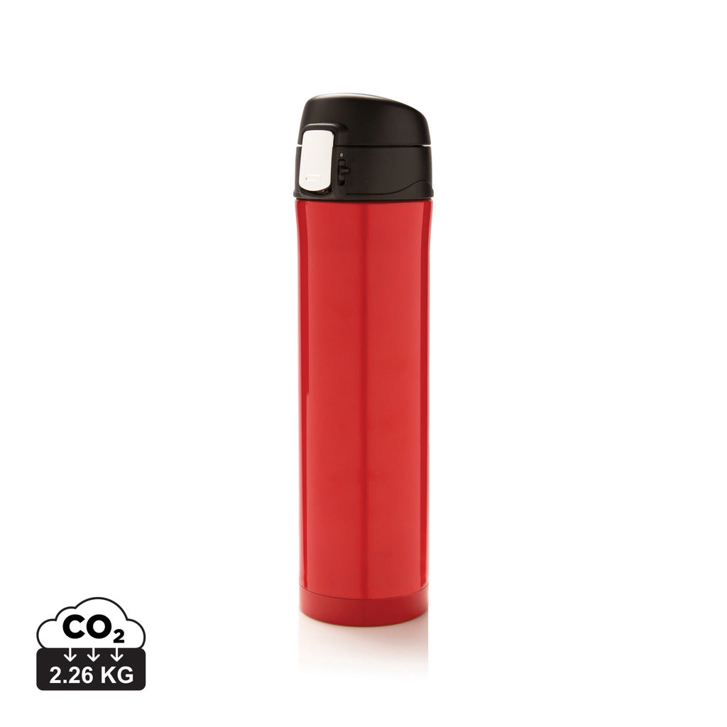 RCS gerecycled roestvrijstalen easy lock thermosfles