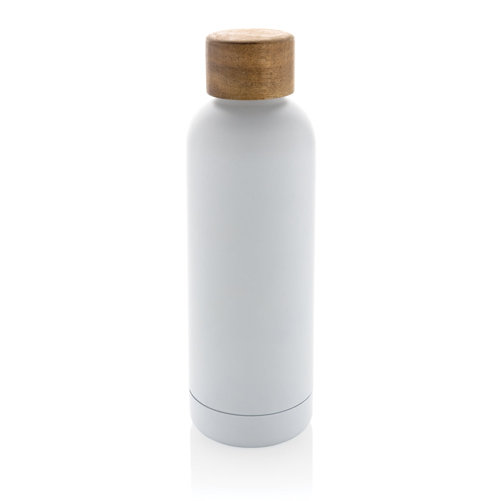 Wood RCS-gecertificeerde gerecycled rvs vacuümfles