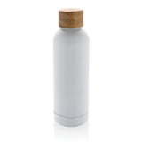 Wood RCS-gecertificeerde gerecycled rvs vacuümfles