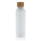 Wood RCS-gecertificeerde gerecycled rvs vacuümfles