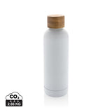 Wood RCS-gecertificeerde gerecycled rvs vacuümfles