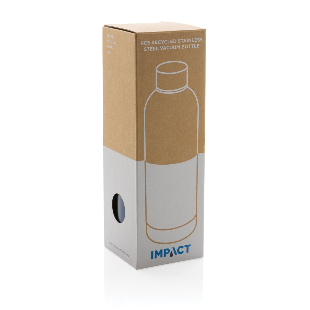 RCS gerecycled roestvrijstalen Impact vacuümfles