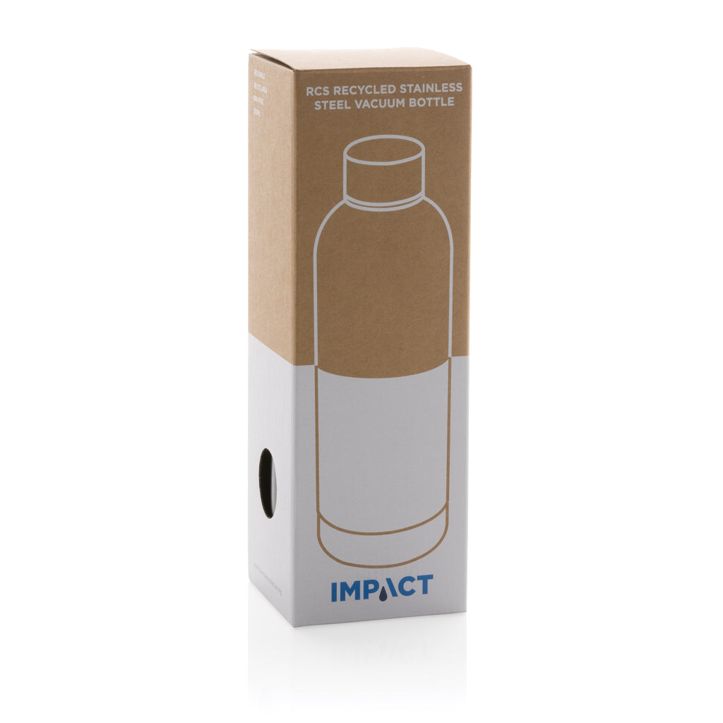 RCS gerecycled roestvrijstalen Impact vacuümfles