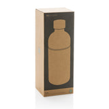 Soda RCS gecertificeerde gerecycled rvs drinkfles
