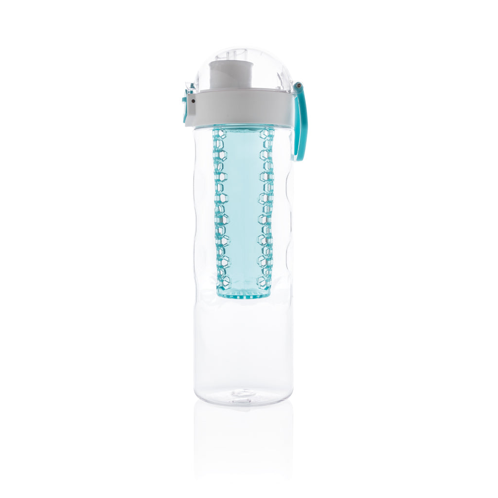 Honeycomb afsluitbare lekvrije waterfles met infuser