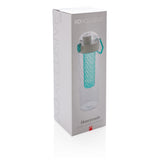 Honeycomb afsluitbare lekvrije waterfles met infuser