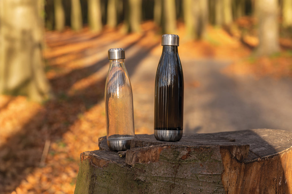 Lekvrije waterfles met rvs dop