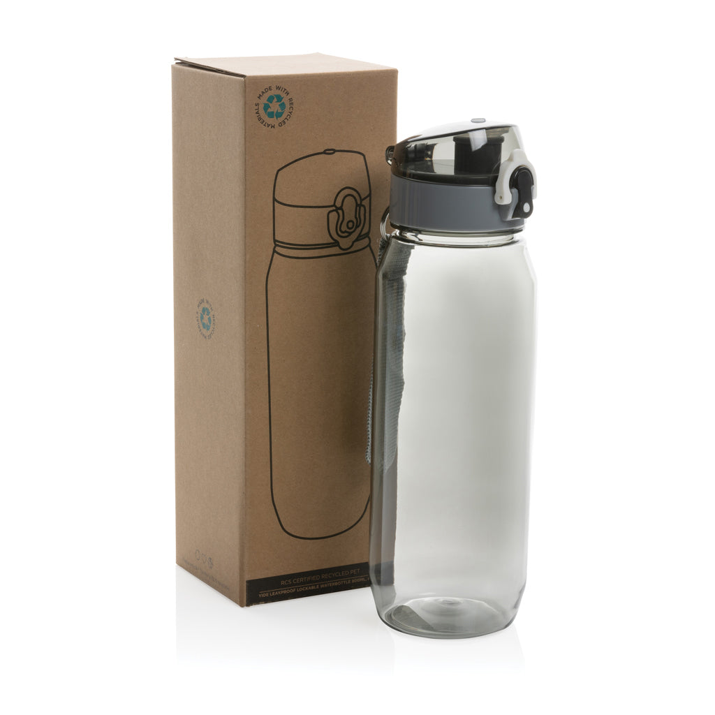 Yide RCS Gerecyclede PET lekvrije afsluitbare fles 800ml