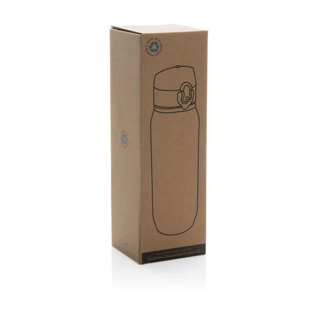 Yide RCS Gerecyclede PET lekvrije afsluitbare fles 800ml