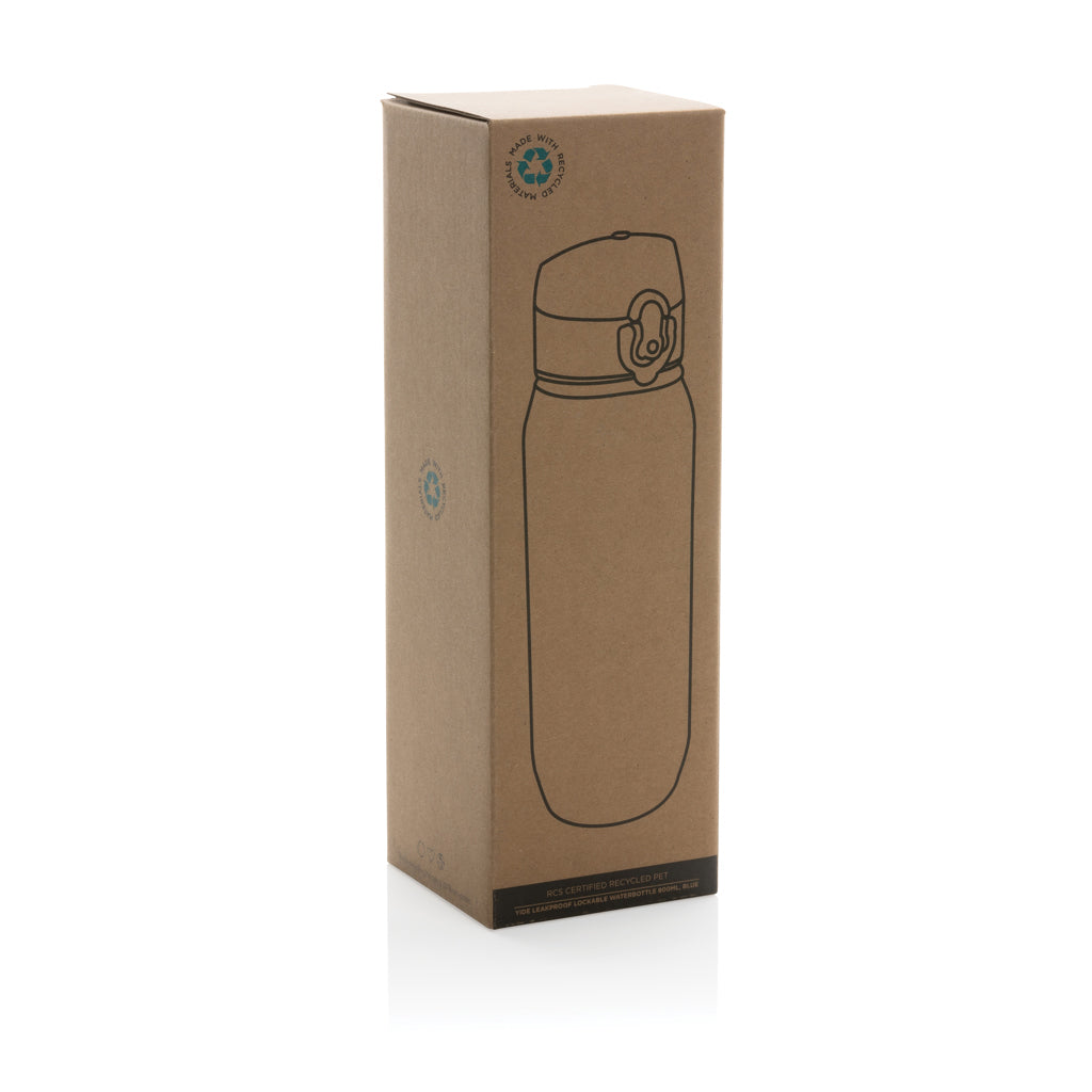Yide RCS Gerecyclede PET lekvrije afsluitbare fles 800ml