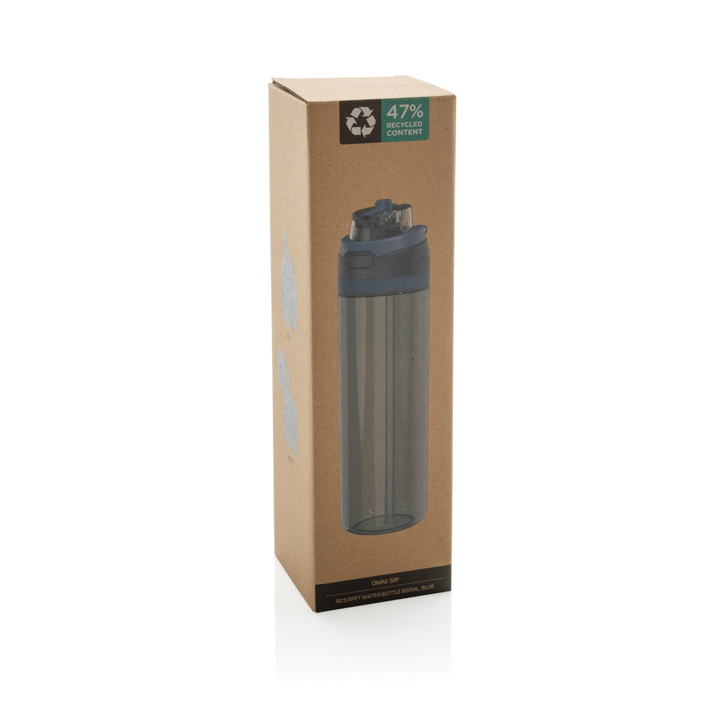 Omni sip RCS RPET water fles 800ML