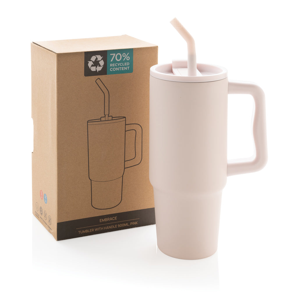 Embrace deluxe RCS recycled RVS drinkbeker 900ml