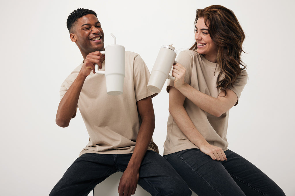Embrace deluxe RCS recycled RVS drinkbeker 900ml