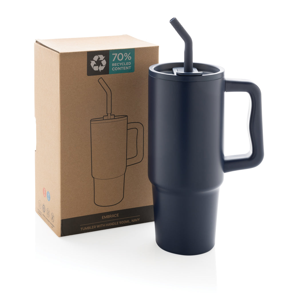Embrace deluxe RCS recycled RVS drinkbeker 900ml